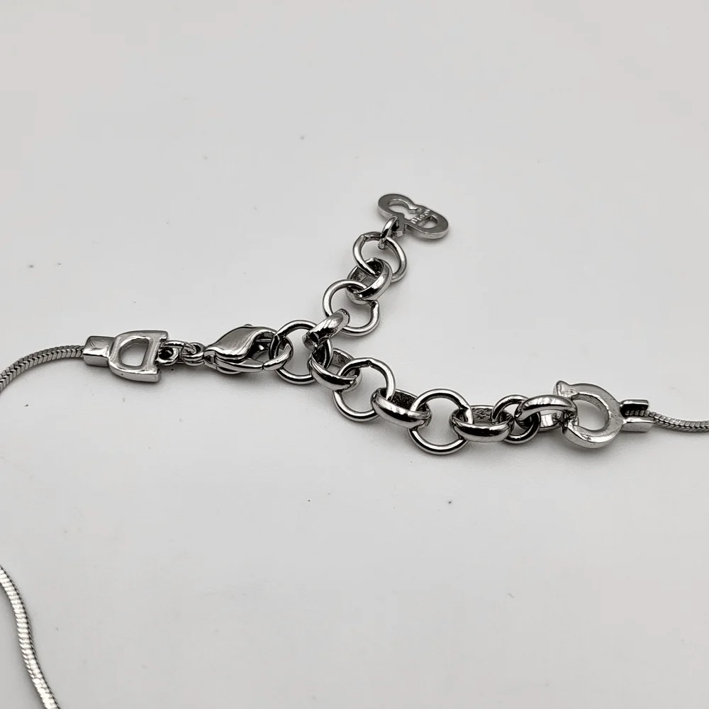 Christian Dior Pre- Owned Trotter Logo Necklace, Authentic... - Picture 5 of 13